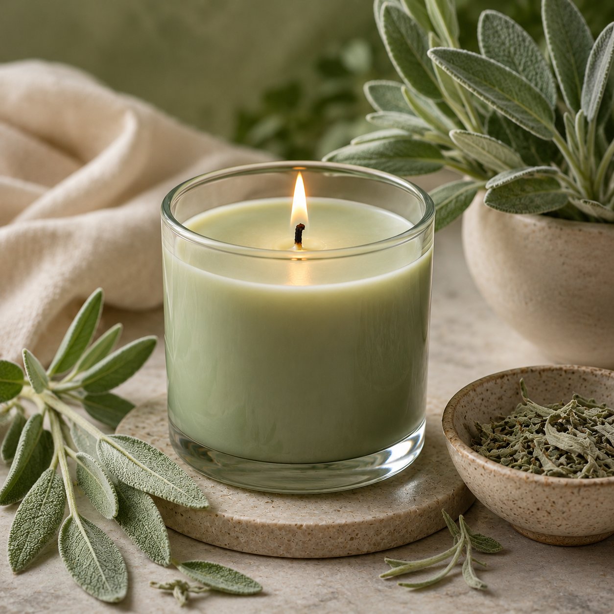 Sage Scented Candle