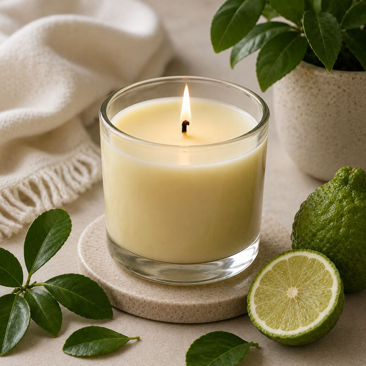 Bergamot Scented Candle