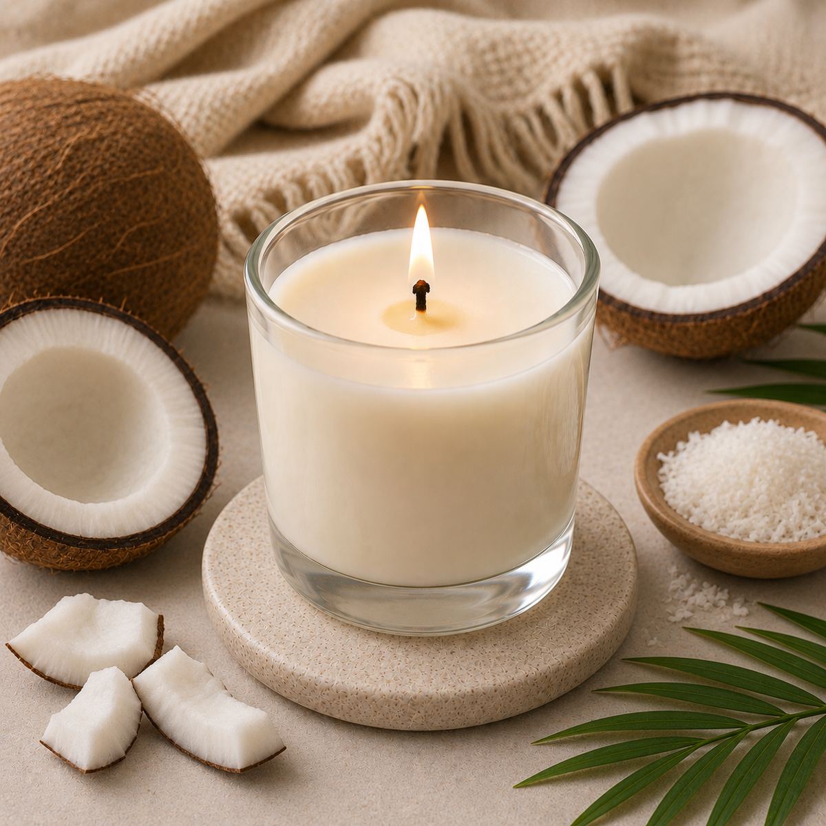 Coconut Scented Candle