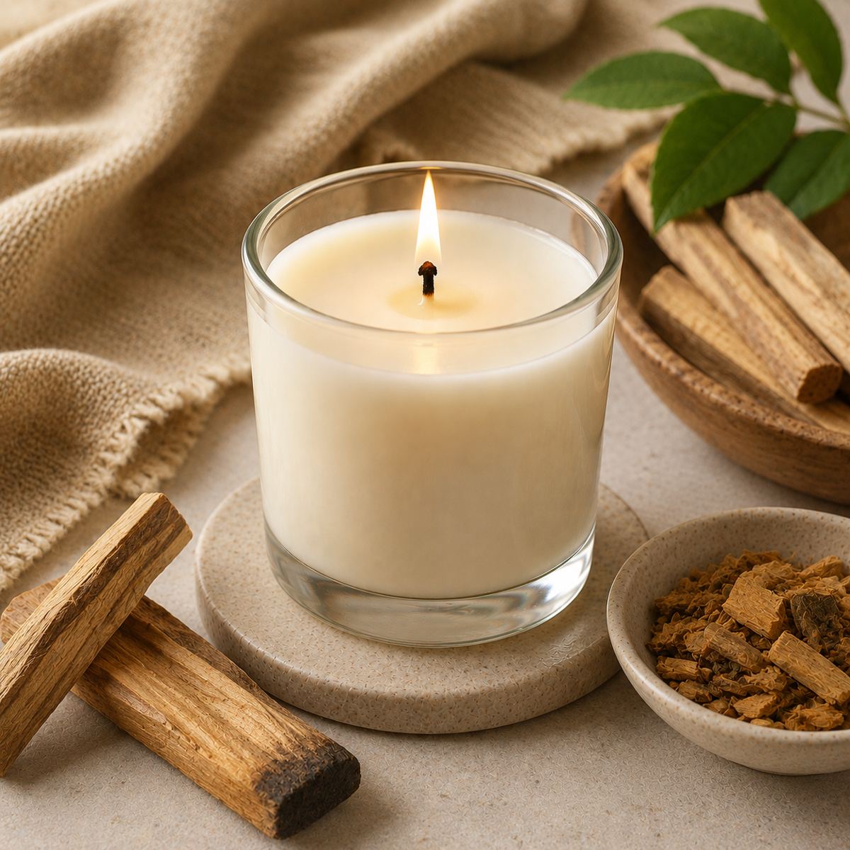 Palo Santo Scented Candle
