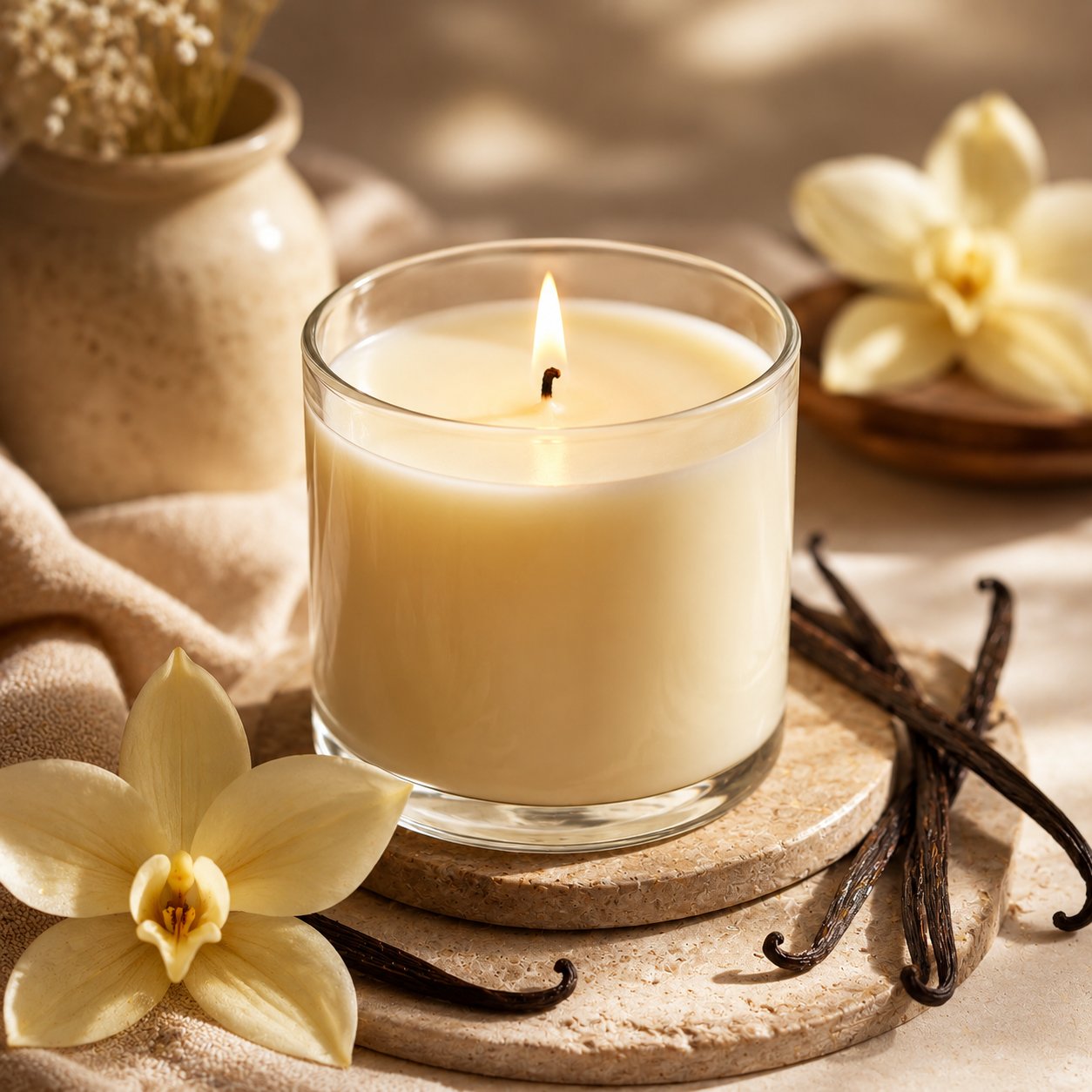Vanilla Scented Candle